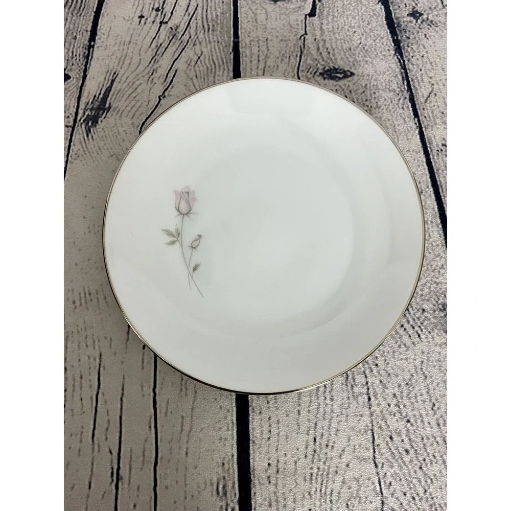 Noritake Pasadena Rose 6311 Bread Plates 6  1/4